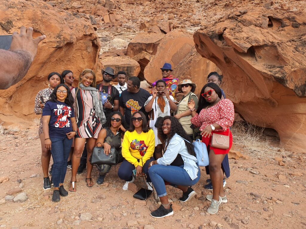 Chilling somewhere in the caves